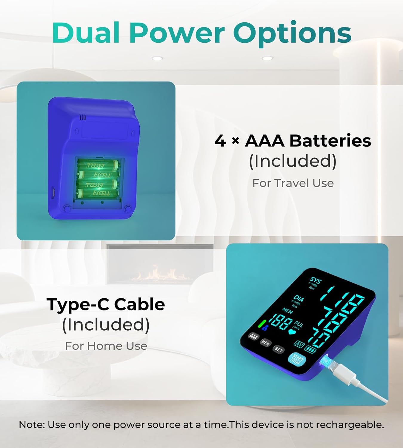 YONLO Automatic Upper Arm Blood Pressure Monitors for Home Use - Image 8