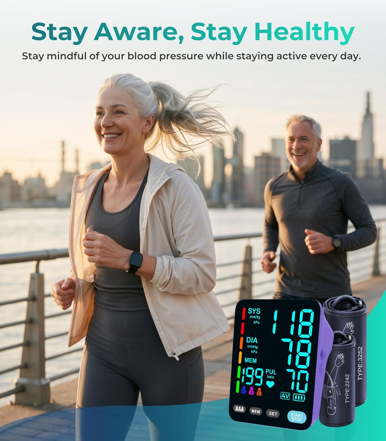 YONLO Automatic Upper Arm Blood Pressure Monitors for Home Use - Image 8